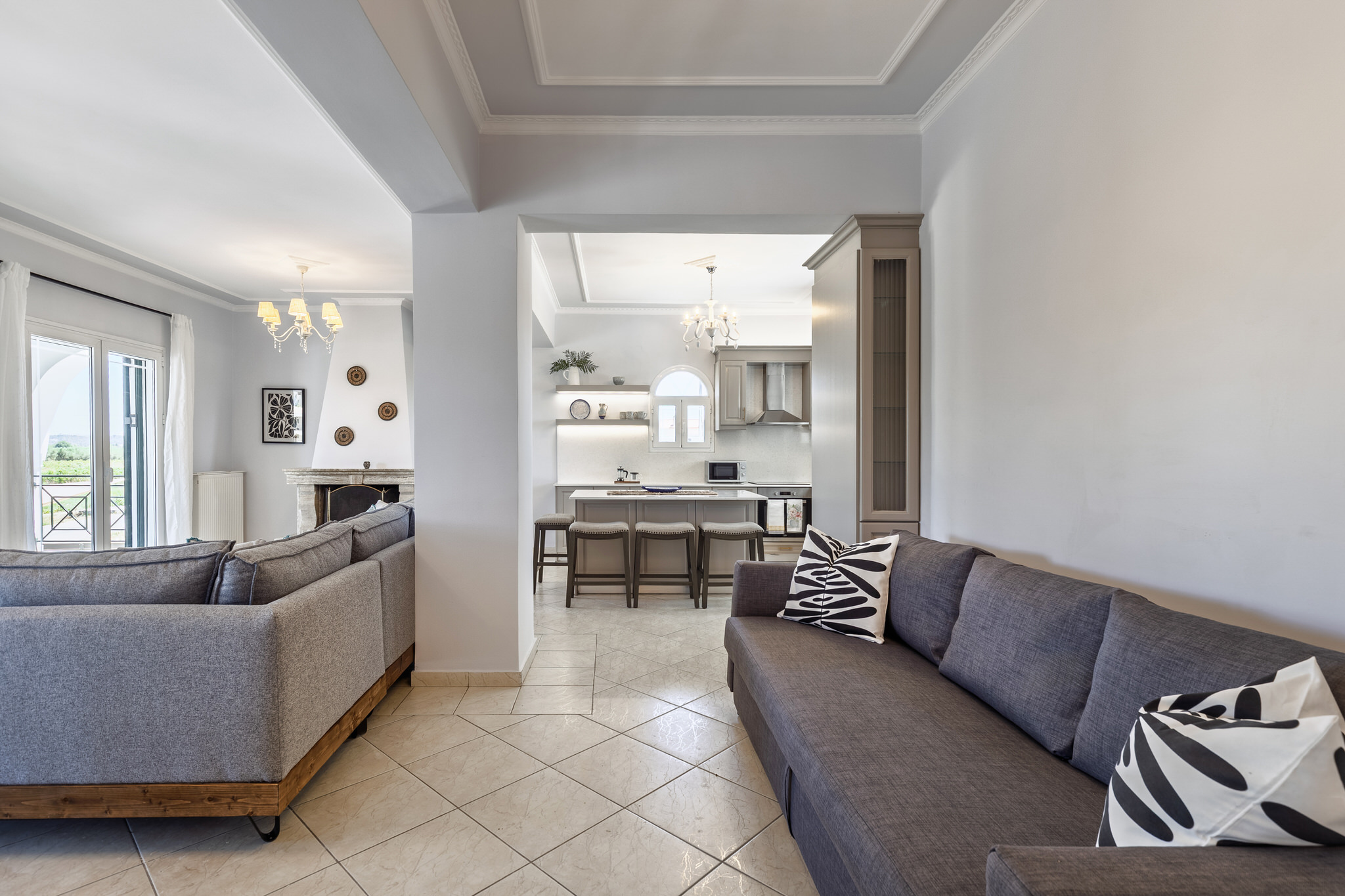 second floor two bedroom suite